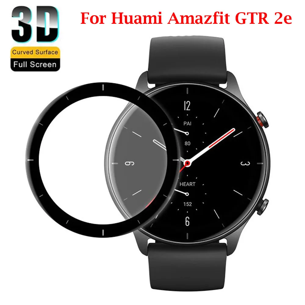 3D Curved Edge Protective Film For Xiaomi Huami Amazfit GTR 2 2e GTR 3 Pro Full Screen Protector Film