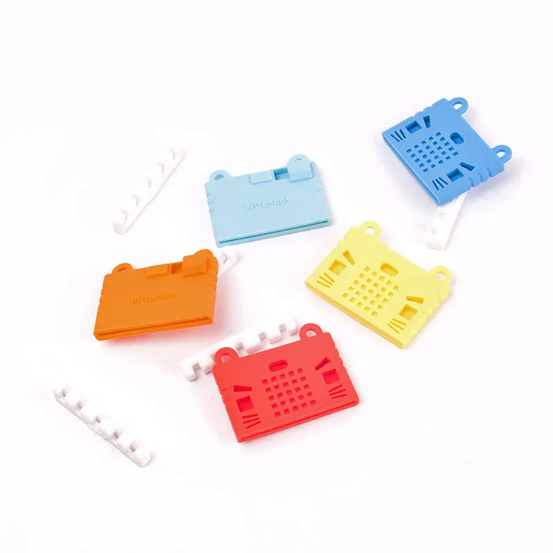 BBC Micro: bit Case Silicone Kittenbot Colorful Protective Shell Thickness 12mm for Micro Bit  Makecode Programming Board Module