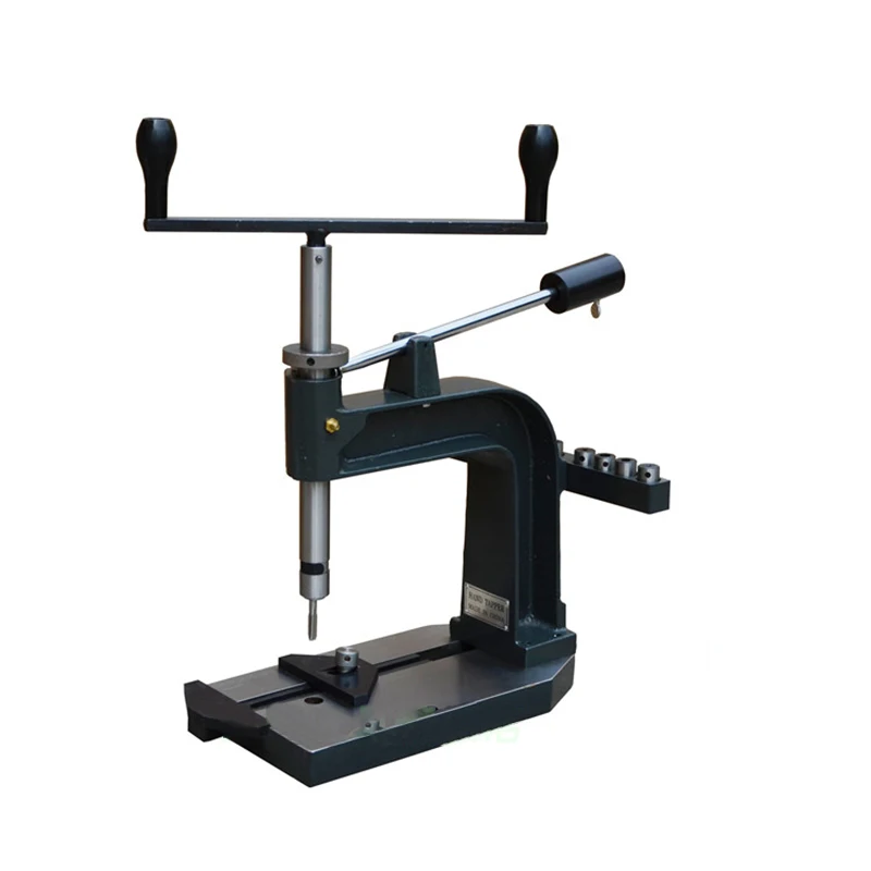 Manual Tapping Machine Hand-Cranked Desktop Tapping Machine Small Tapping Tool DIY Manual Tool Thread Making Machine