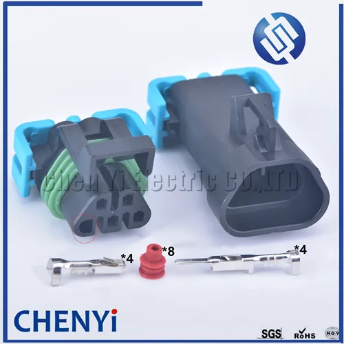 Enchufe con Sensor de oxígeno para coche, accesorio impermeable, hembra o macho, 4 pines, 12146047, 12092839, para BUICK Cadillac y Chevrolet