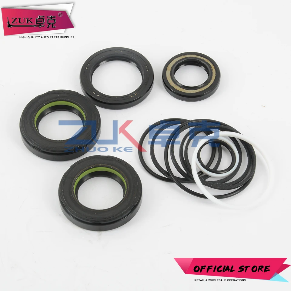 ZUK For HONDA CIVIC 2001 2002 2003 2004 2005 ES1 ES5 ES8 Power Steering Gear Box Repair Kit O-Ring Seal Set OEM: 06531-S5A-H01