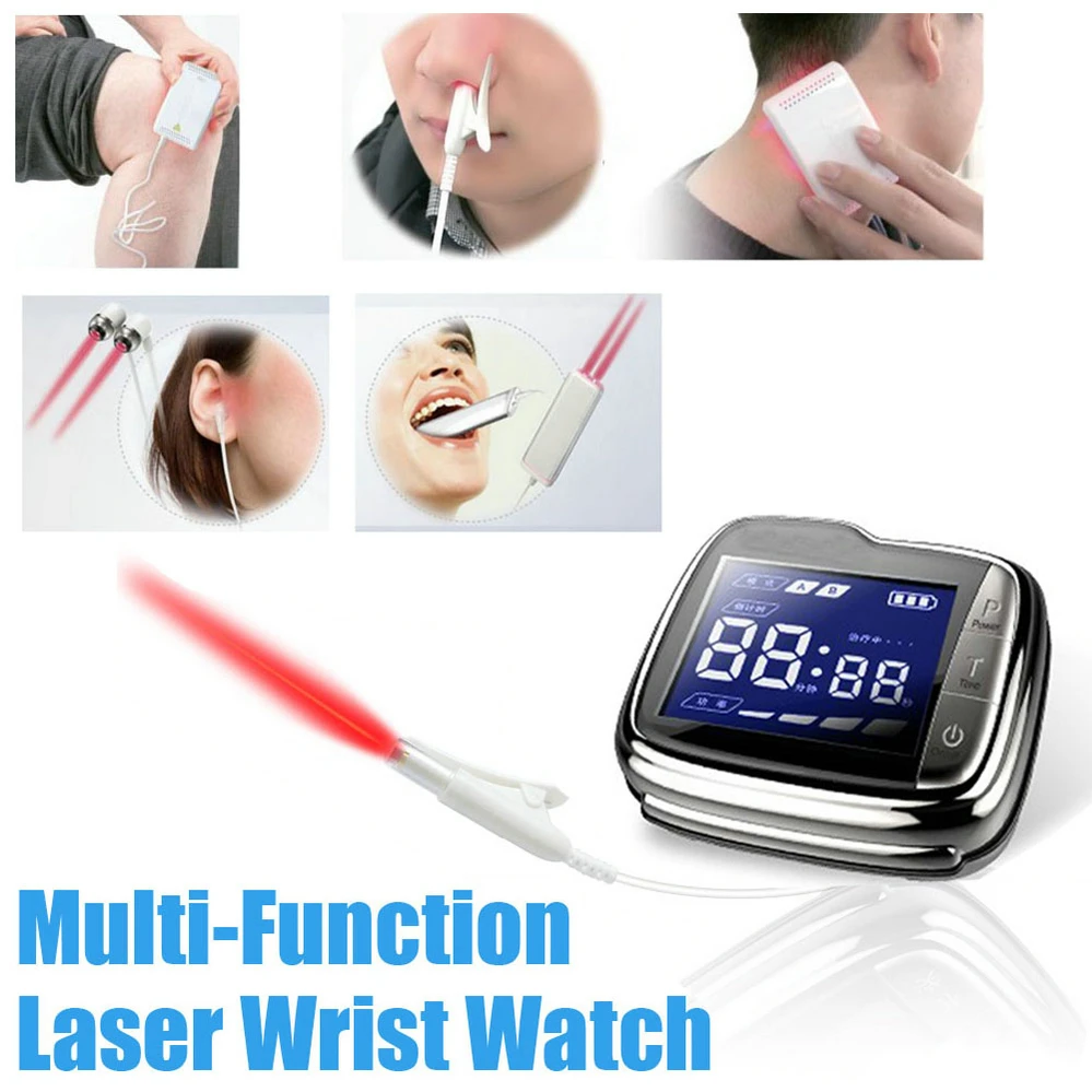 TV Shopping Hot Sale 650nm Laser Wave Length Hypertension Laser Therapy Device for Diabetics,Tinnitus,Pain In Throat