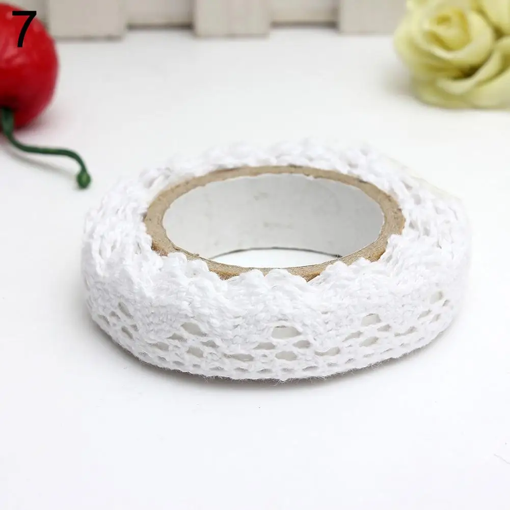 ホット販売!!! 装飾中空レースdiyテープ粘着スクラップブックマスキングテープ粘着クラフト