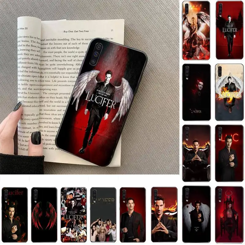 angel Lucifer Devil American TV Phone Case For Samsung Galaxy a50 A30S A50S a71 70 a10 case samsung a51 case