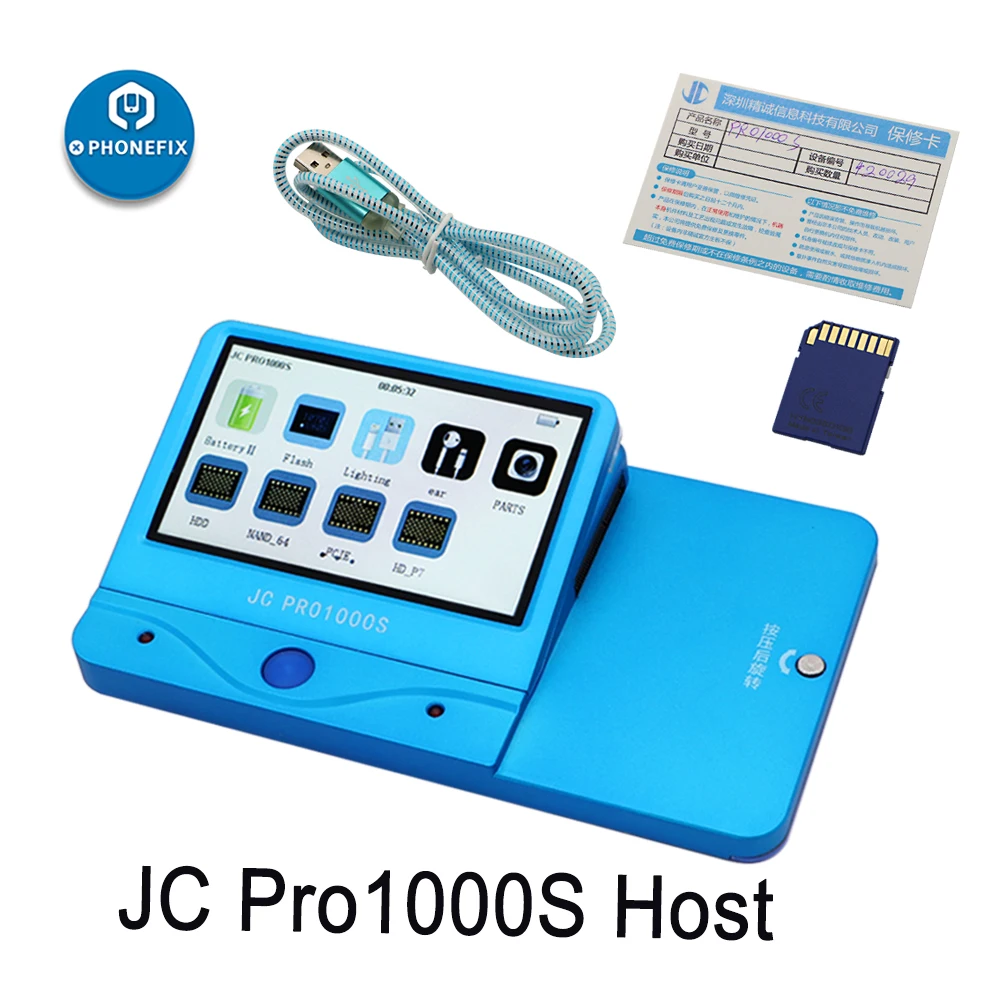 Jc Pro1000S Jc P13 P11 P7S Nand Programmeur Serienummer Lezen Schrijven Reparatie Tool Voor Iphone 13 12Pro 11 Xr xs Max 8X7 Alle Ipad