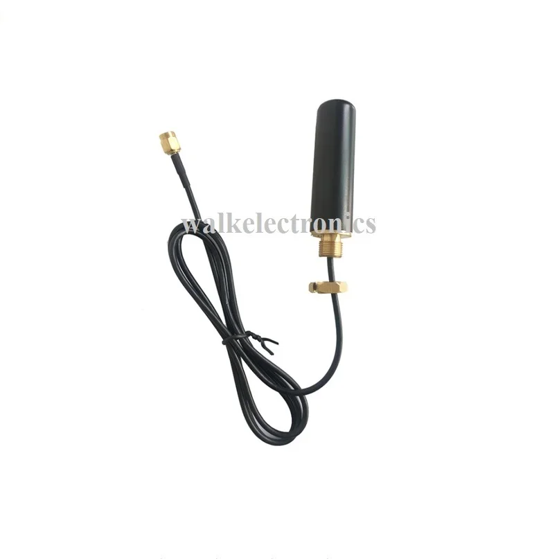 small size outdoor use screw mount gprs gsm 2g 3g car rubber aerial waterproof SMA male roof mount multiband 3g antenna