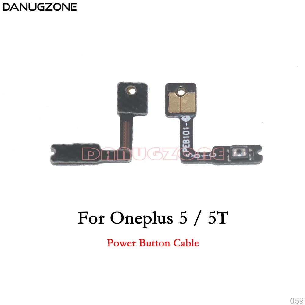 Power Button Switch Volume Button Mute On / Off Flex Cable For OnePlus 5 5T 1+5 A5000 A5010