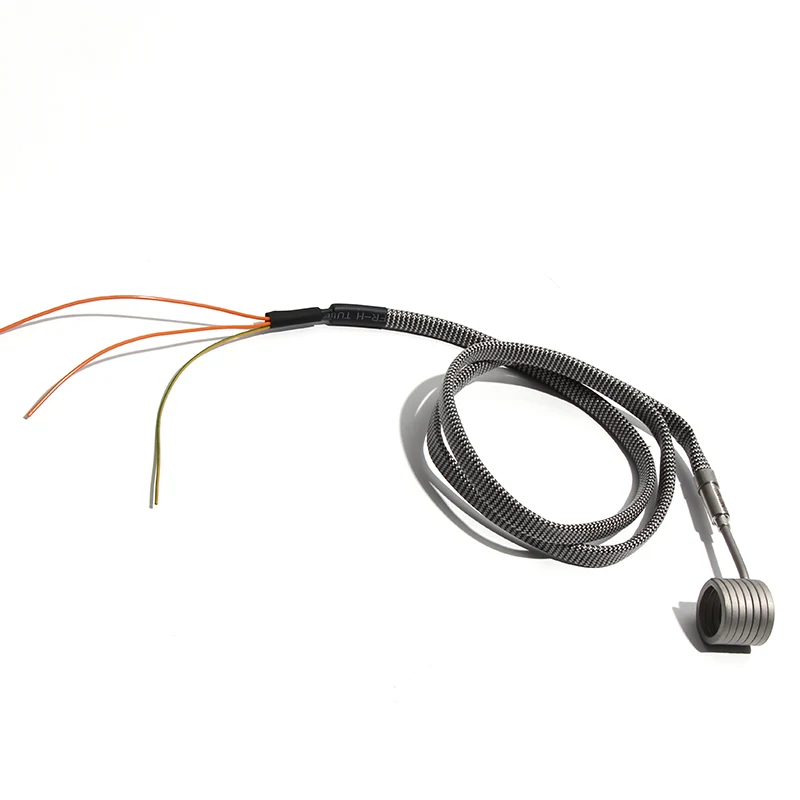 220V 20 مللي متر الكهربائية الساخن عداء دوامة لفائف سخانات مدموجة مع التأريض سلك 3x3 مللي متر 4.2x2.2 مللي متر 3.5x3.5 مللي متر 3.3x3.3 مللي متر المقطع العرضي