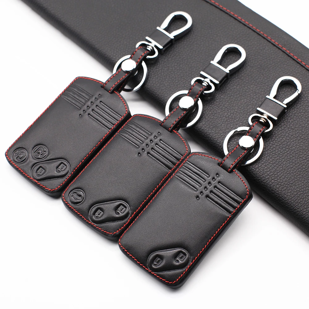 For Mazda 5 6 8 M8 CX-7 CX-9 2/3/4 Buttons Remote Smart Key Cover 99% Praise Leather Car Key Fob Case Protector Wallet Remote