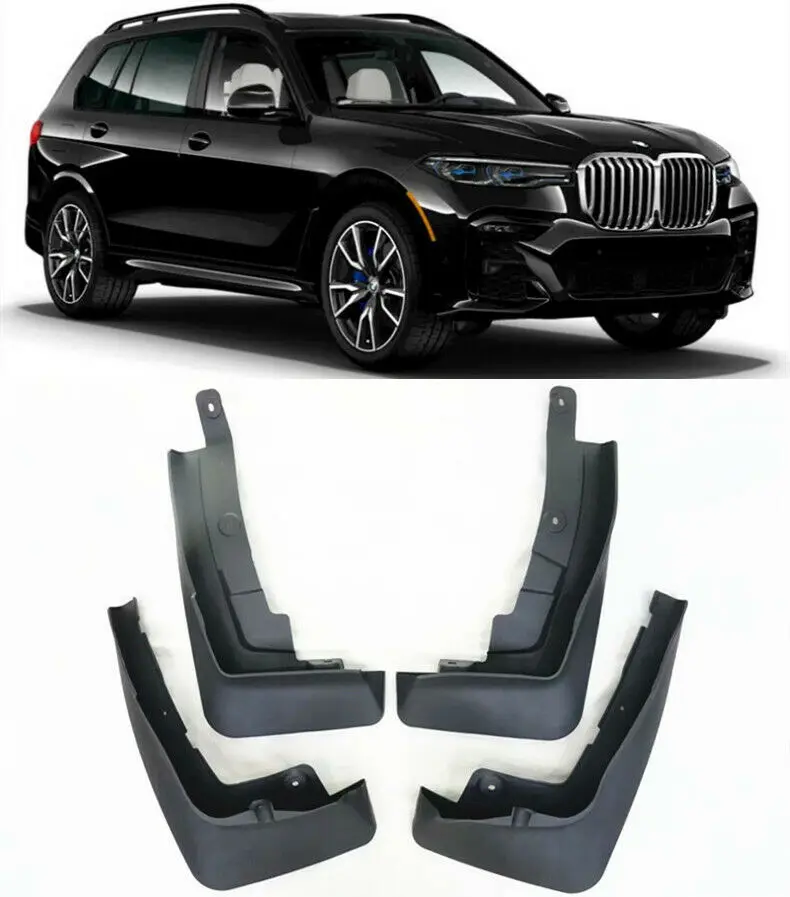 

Front Rear Mud Guard For BMW X7 G07 2019 2020 Exterior Tyre Mudflaps Splash Guards Mud Fenders Mud flaps Mudguards Accessories