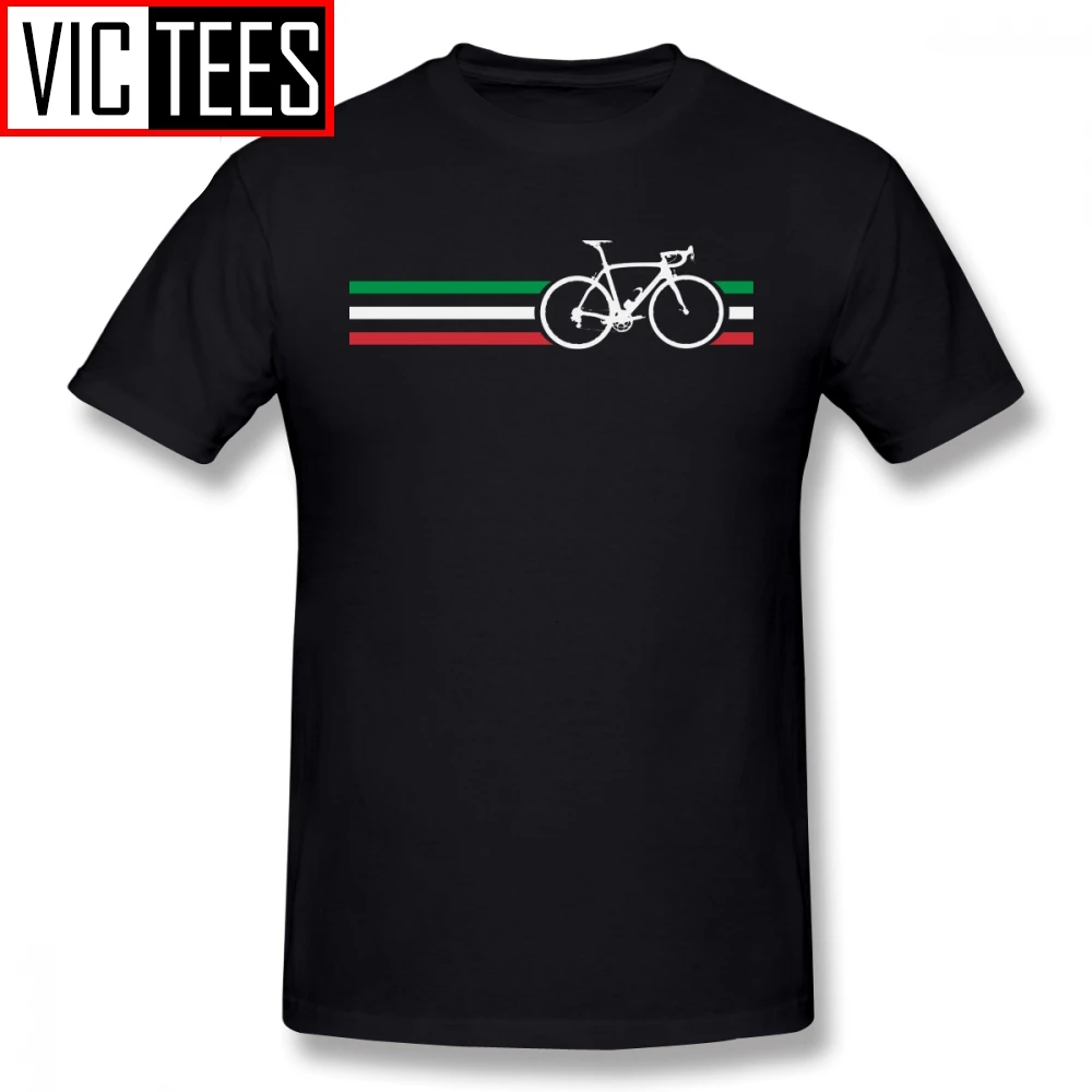 Mens Dogma T Shirts Bike Stripes Italian National Road Race V2 T-Shirt XXX Tee Shirt Fun Printed Male Casual Tshirt