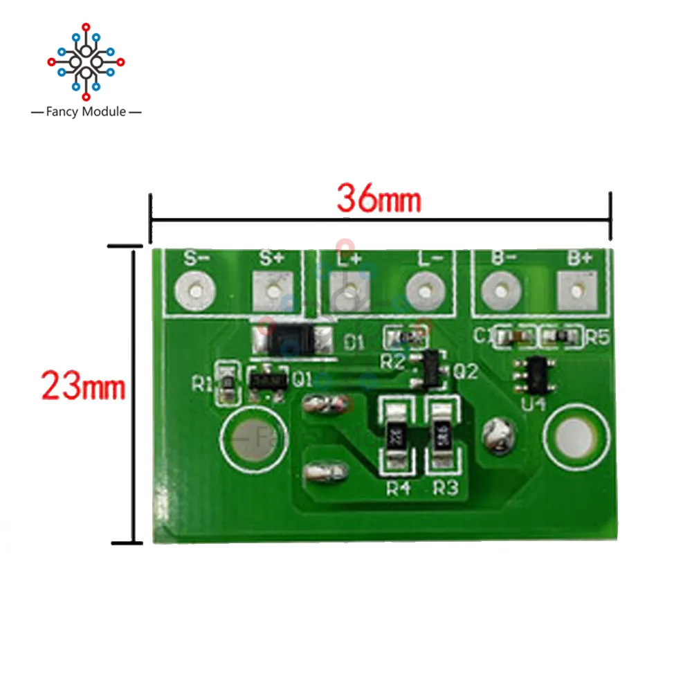 3.7V 1A Controller solare LED lanterna luce circuito di controllo foto induzione lampada solare modulo Controller batteria al litio