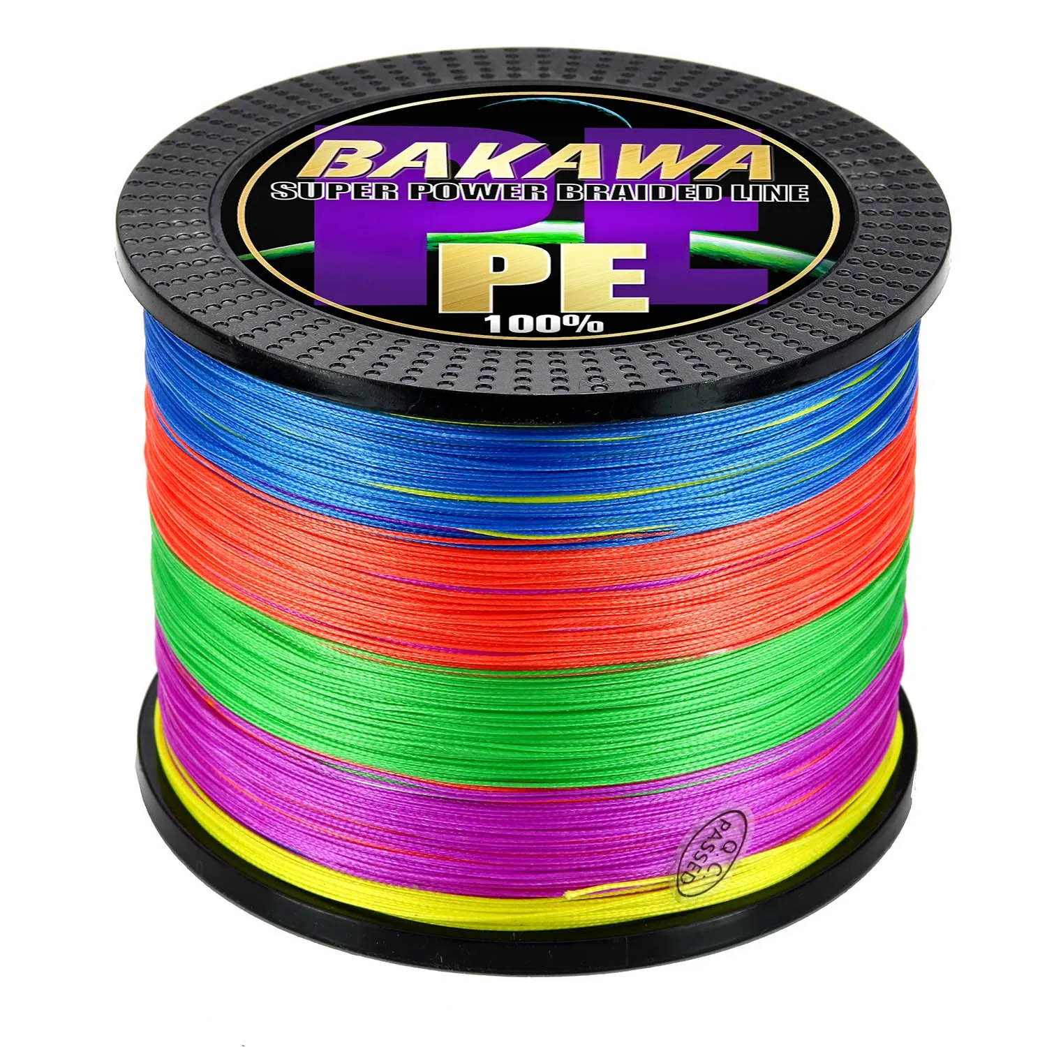 BAKAWA 4 Strands Braided Fishing Wire Line 300M 500M 1000m Japanese Multifilament 100% PE Durable Carp Super Strong New X4