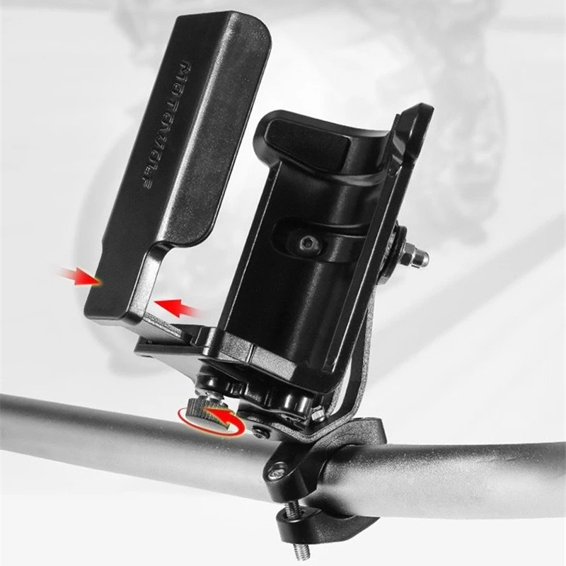 Universal Motorcycle Accessories Crash Bar Water Bottle  For YAMAHA For Honda Drinking Cup Holder Mirror Mount Bracket