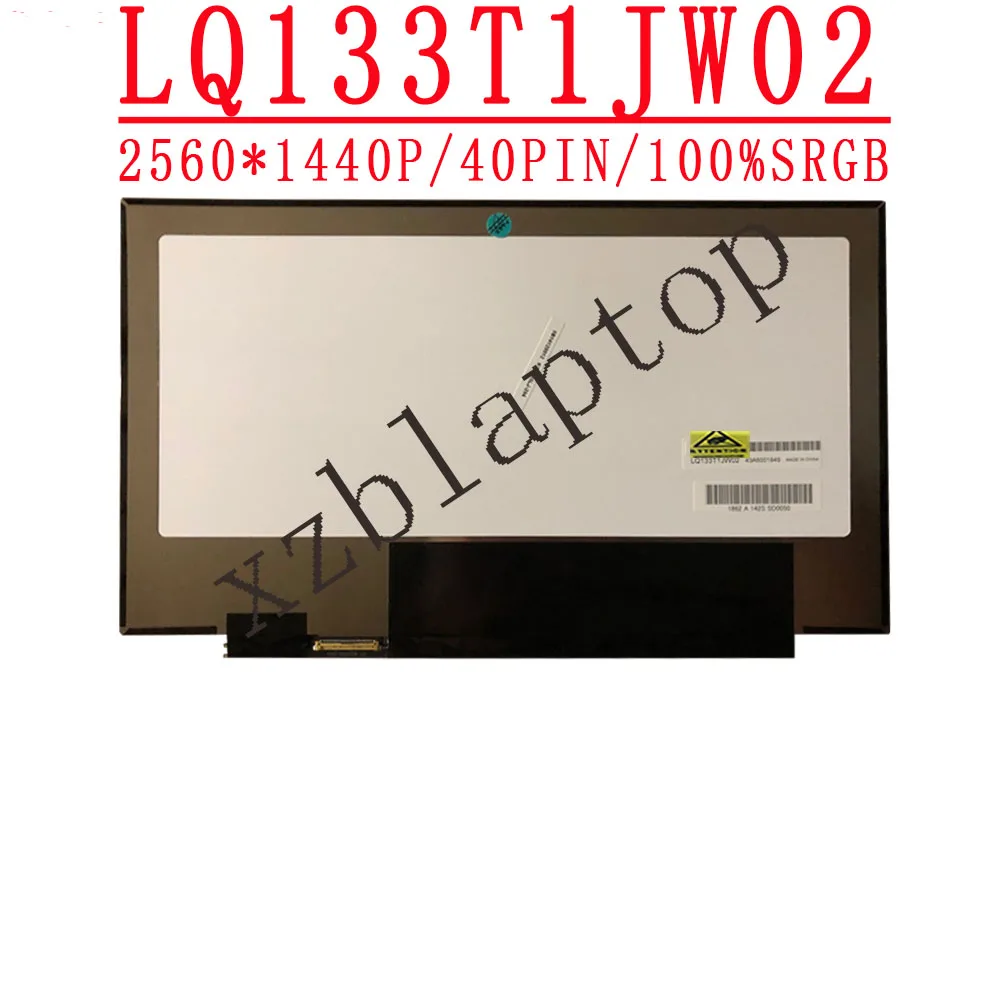 

Brand new LQ133T1JW02 Laptop lcd led screen 13.3" Quad-HD notebook led panel 2560*1440 40PINS 100%SRGB