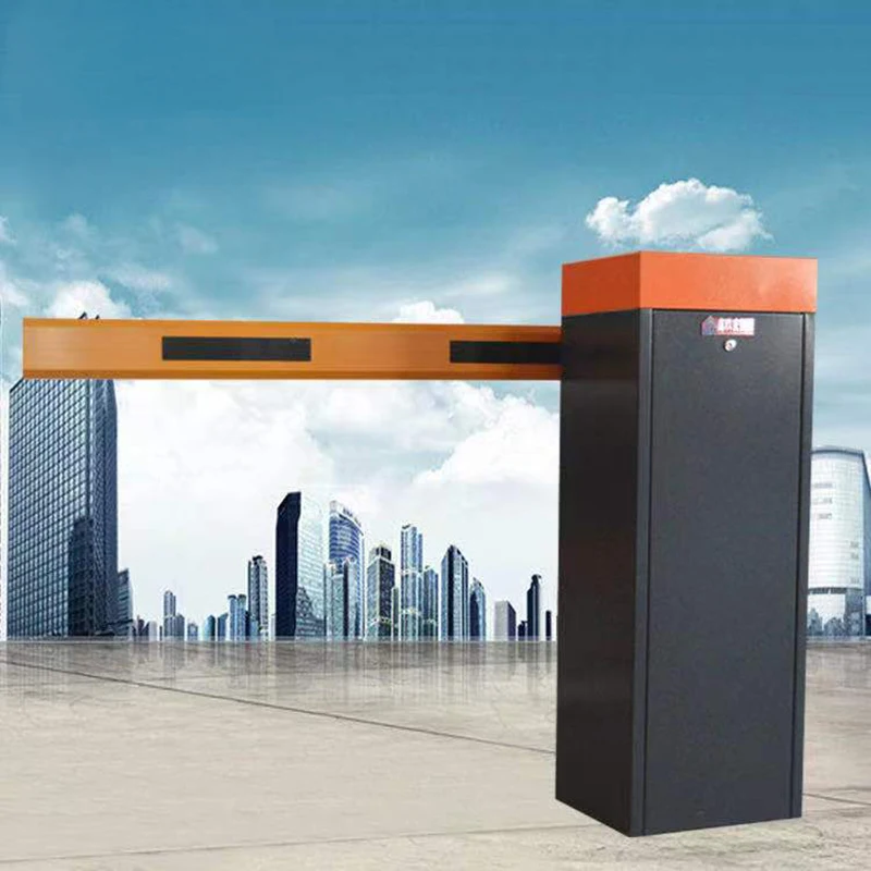 

KinJoin Automatic Traffic Car Parking Road Boom Barrier Gate Motor Newest Style Optional & Support For Agency Sales