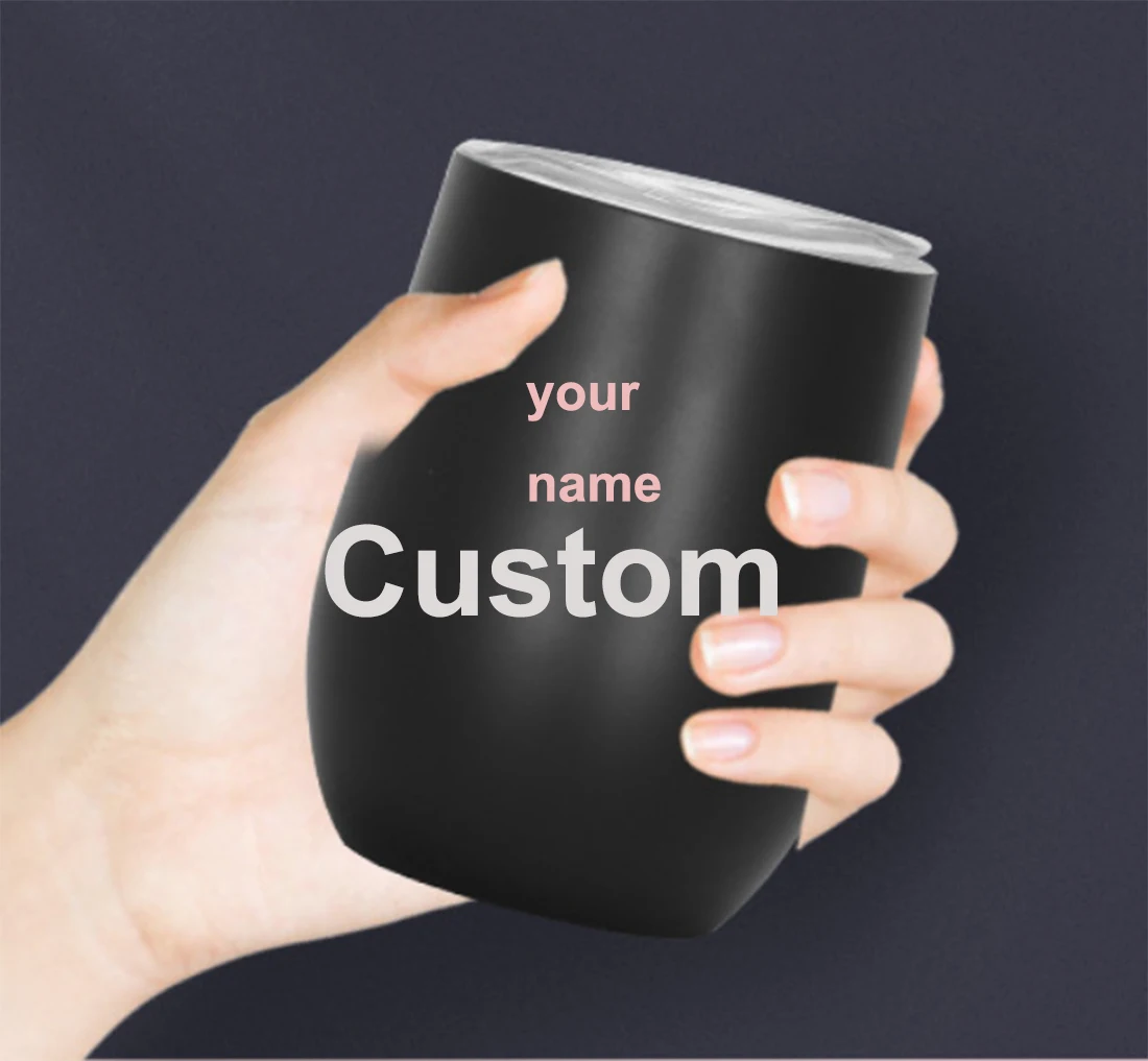 

Free custom name Egg Beer Swig Wine Cup Stainless Steel Vacuum Coffee Tumbler Mug Termos Swig Tumbler Thermos Garrafa Termica