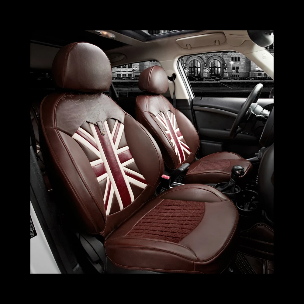 5-Seat Covers for Mini Cooper R60 Seat Cushion for Roadster Countryman Cabrio Clubman Countryman Coupe JCW Paceman Seat Supports