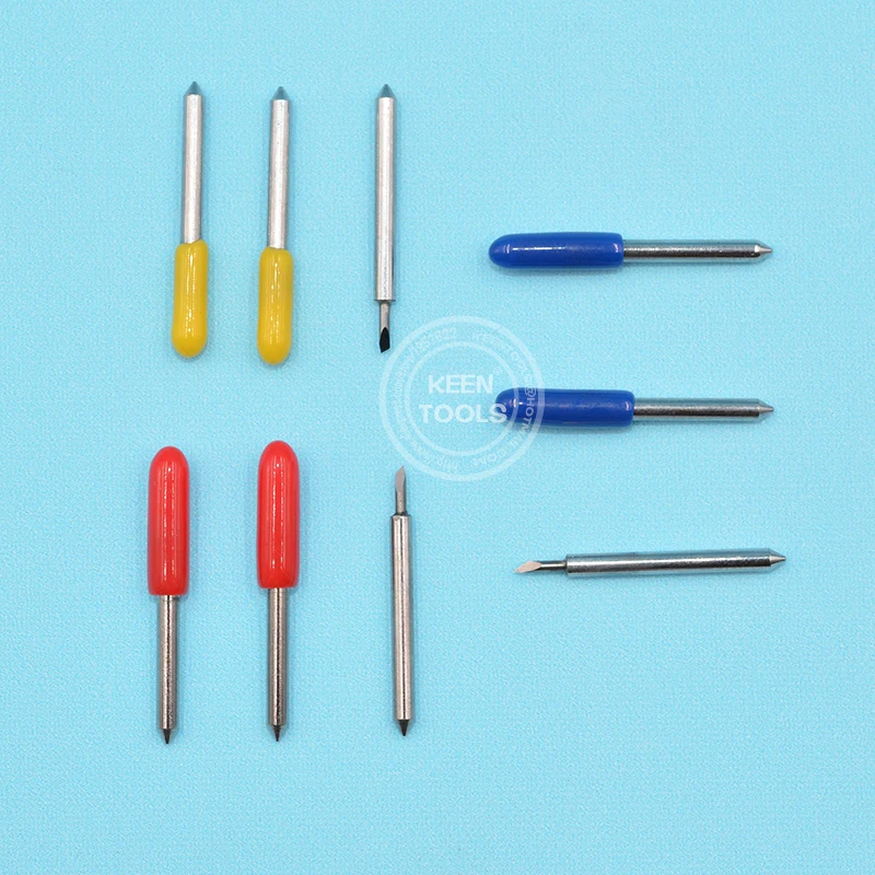 9 unids/set 30/45/60 grados Roland Plotter de carburo de tungsteno cortador de vinilo soporte de hoja serie AA