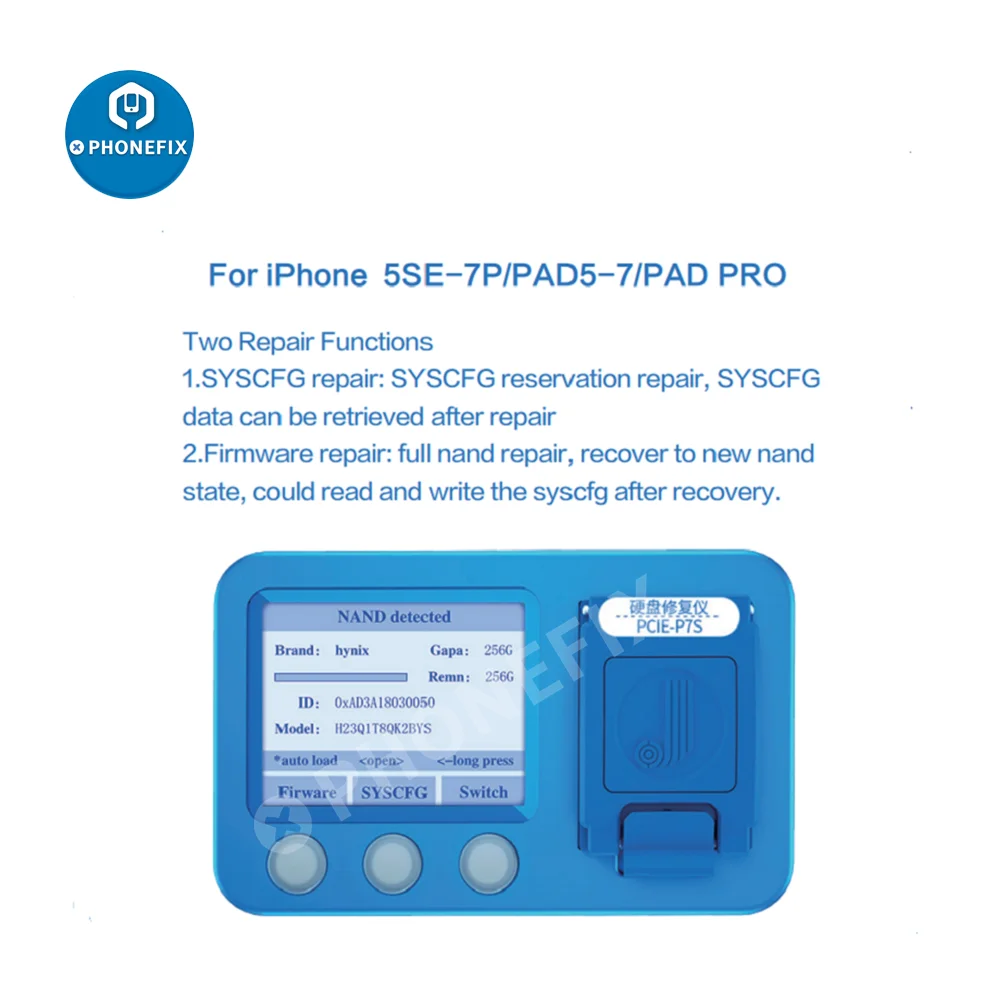 Jc Pro1000S Jc P13 P11 P7S Nand Programmeur Serienummer Lezen Schrijven Reparatie Tool Voor Iphone 13 12Pro 11 Xr xs Max 8X7 Alle Ipad