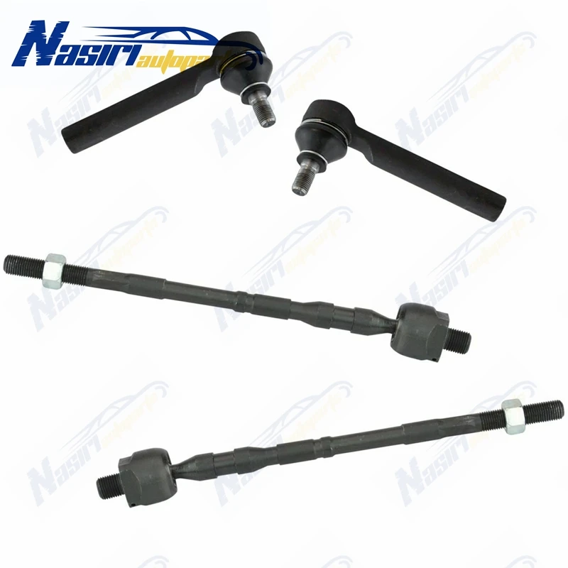 

4 Pcs Inner & Outer Tie Rod Ends Set For Subaru Forester Impreza Legacy Outback 2003-2014 ES3712 EV800049