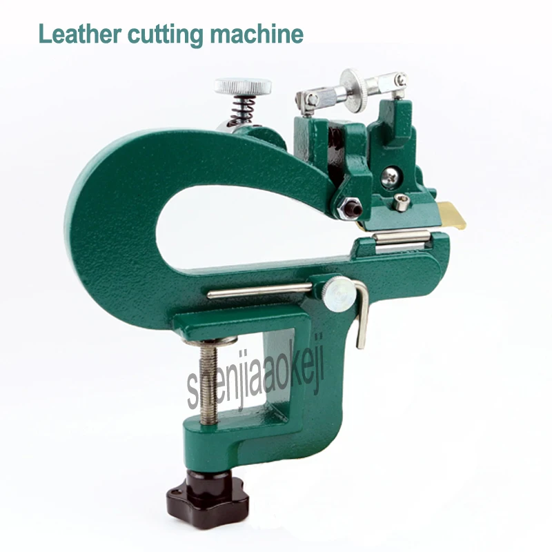 809G Leather Cutting Machine Manual Peeling Machine Leatherwear Splitter Vegetable Tanned Peeler Leathers Paring Machine 1PC