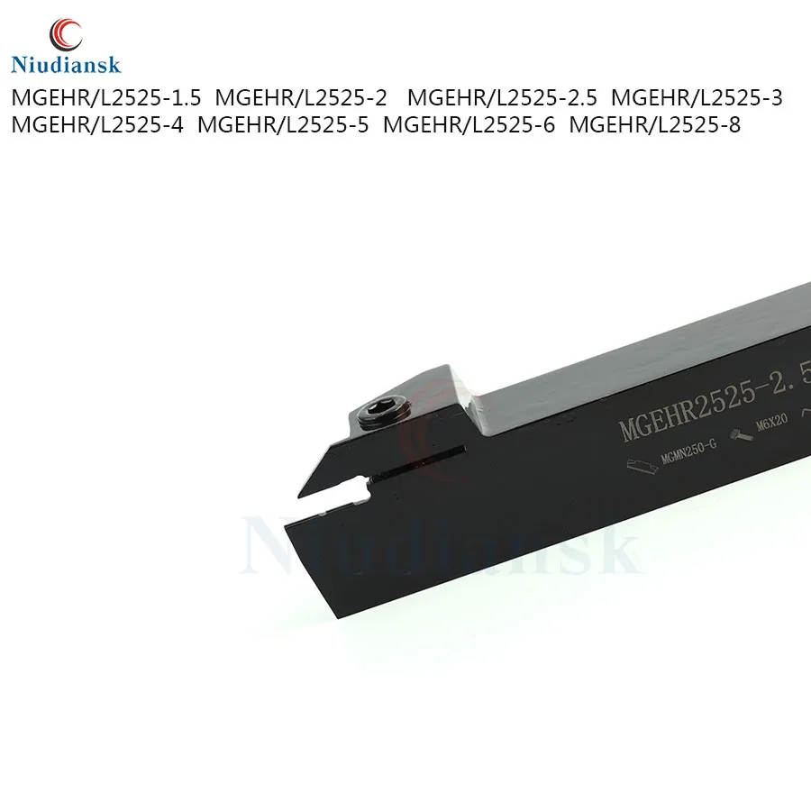 

MGEHR2525 MGEHL2525 External metal Grooving Turning Tool Holder CNC LatheTurning Cutter Tools1.5mm 2mm 2.5mm 3mm 4mm 5mm 6mm 8mm