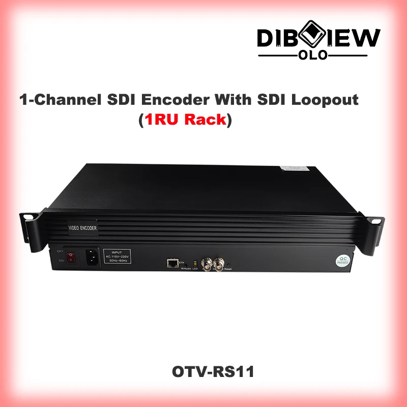 

OTV-RS11 один канал SDI потоковый кодировщик IPTV с SDI Loopout