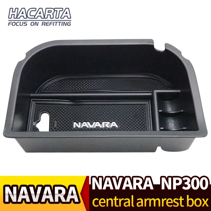 FIT For Nissan Terra Navara D23 NP300 2015-2020 Car Styling Car Center Console Armrest Storage Box Covers Accessories