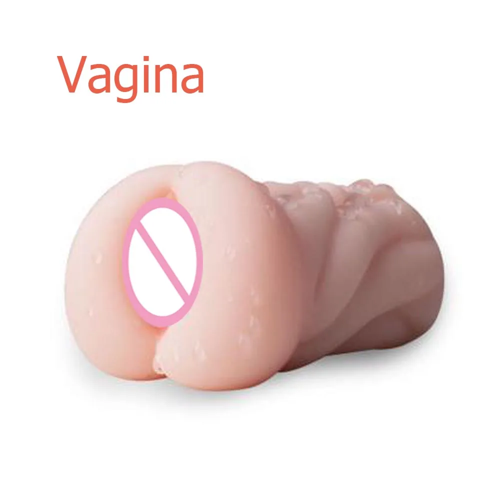 EXVOID Artificial Vagina Mouth Anal Masturbatory Cup Realistic Deep Pussy No Vibrator Oral Sex Toys for Men Male Masturbator