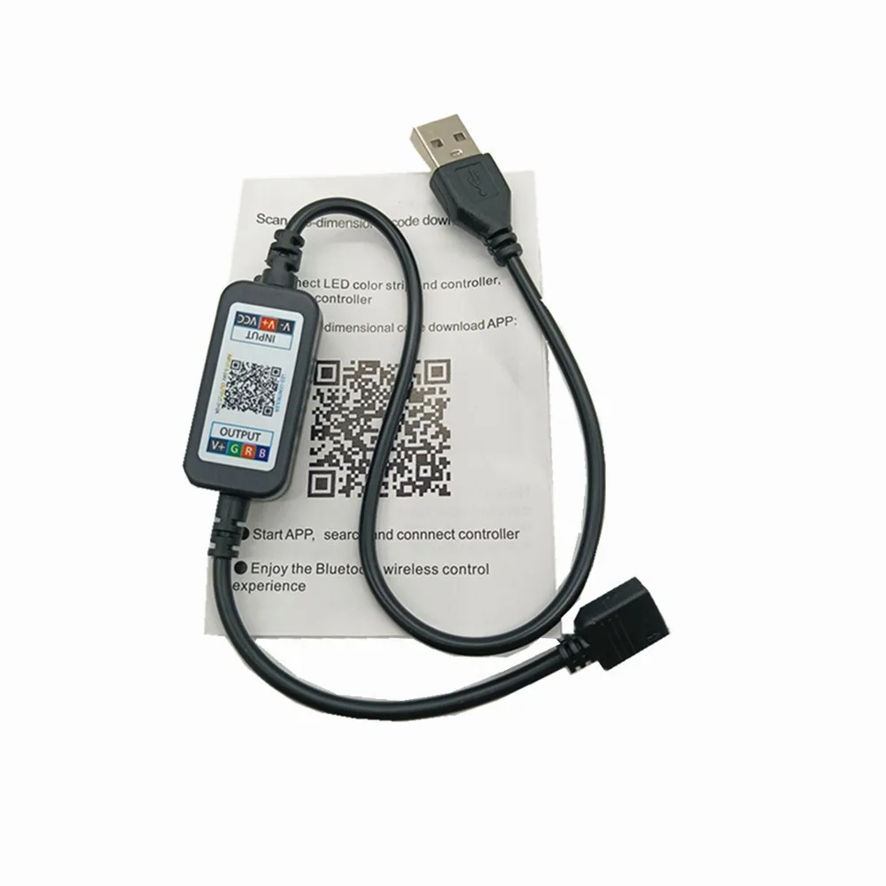 5V-24V Bluetooth Controller Mini Wireless Dimmer 3 Channel Mini Smart RGB Led Controller For RGB LED Strip Light