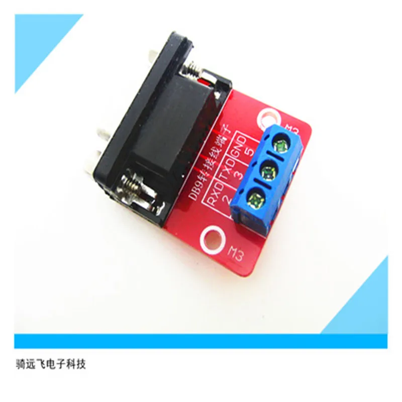 

DB9-M3 Transfer Female/male DR9 to 232 Serial Port to 5.0MM Large Terminal DB9 Solder-free