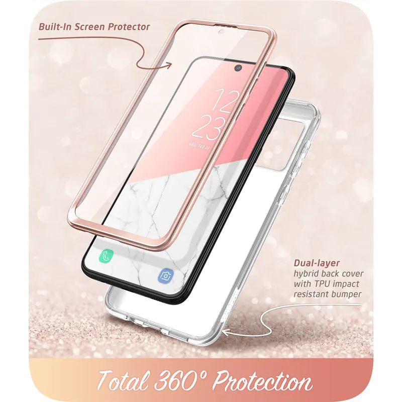 Picture 4: For Samsung Galaxy A71 5G Case [Not Fit A71 4G Version & A71 5G UW Verizon] I-BLASON Cosmo Cover with Built-in Screen Protector