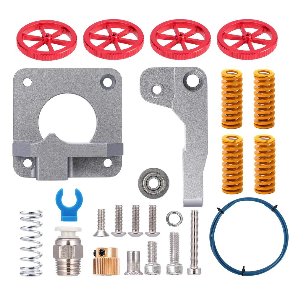 

CREALITY 3D 1M Capricorn Bowden PTFE, трубки серии XS с MK8, экструдер из серого металла, 4 шт., нагревательные пружины, детали