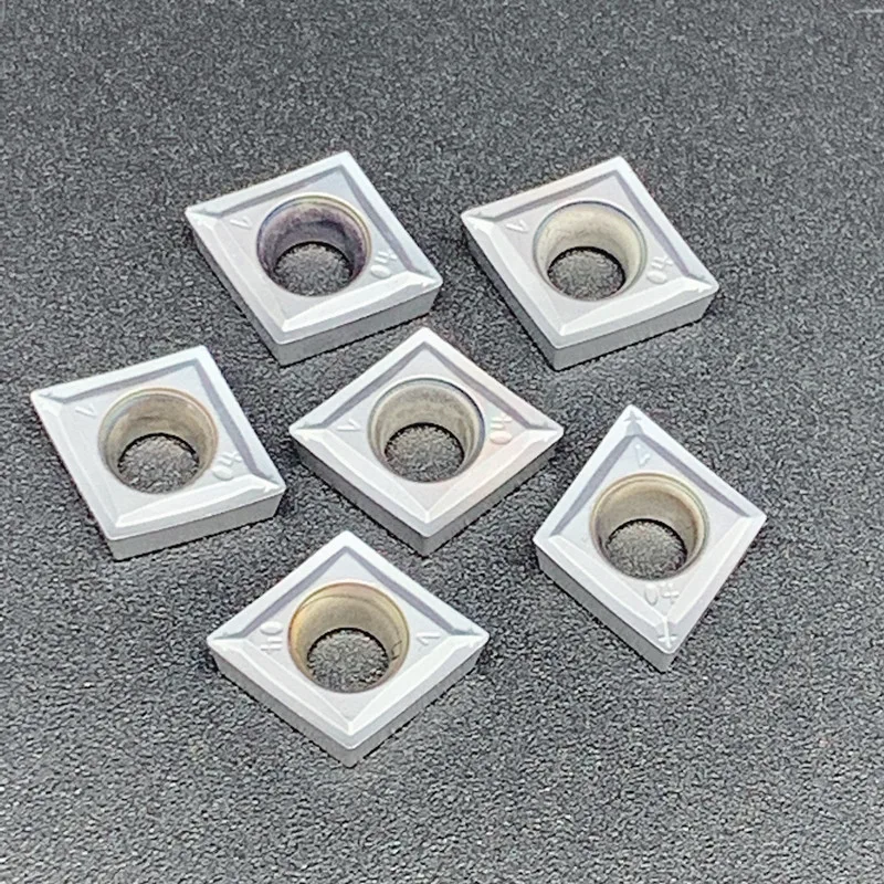 超硬インサートcmt09t304 ccmt09t308 smic907 ic908内部旋盤ツールccmt09t304 09t308 cnc旋盤部品
