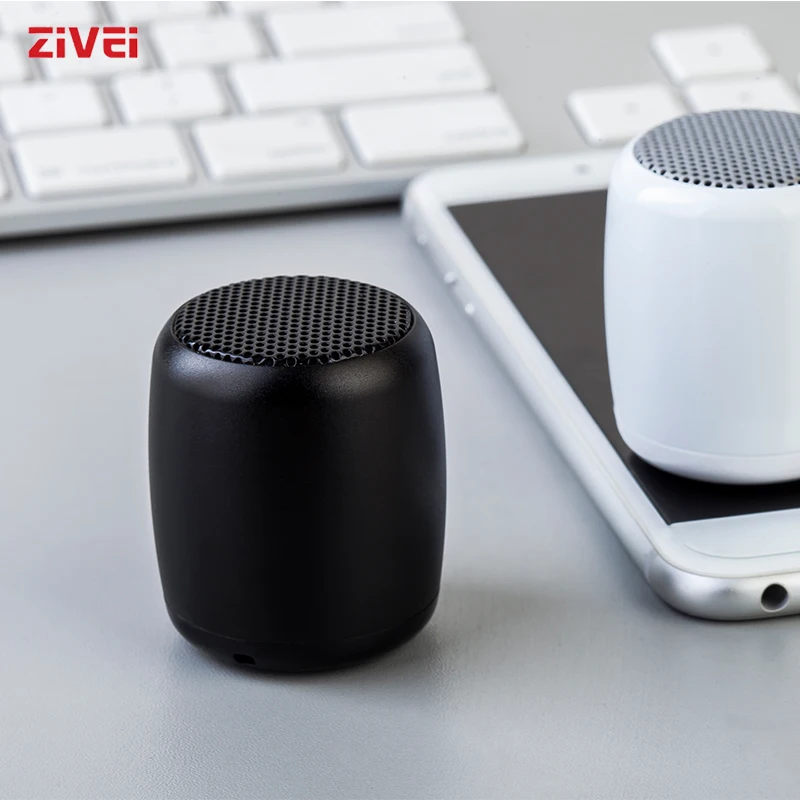 ZIVEI Small Bluetooth Speaker Stereo Christmas Present Speaker Indoor Outdoor Wireless Speaker Column Portable Tiny Speaker Kit