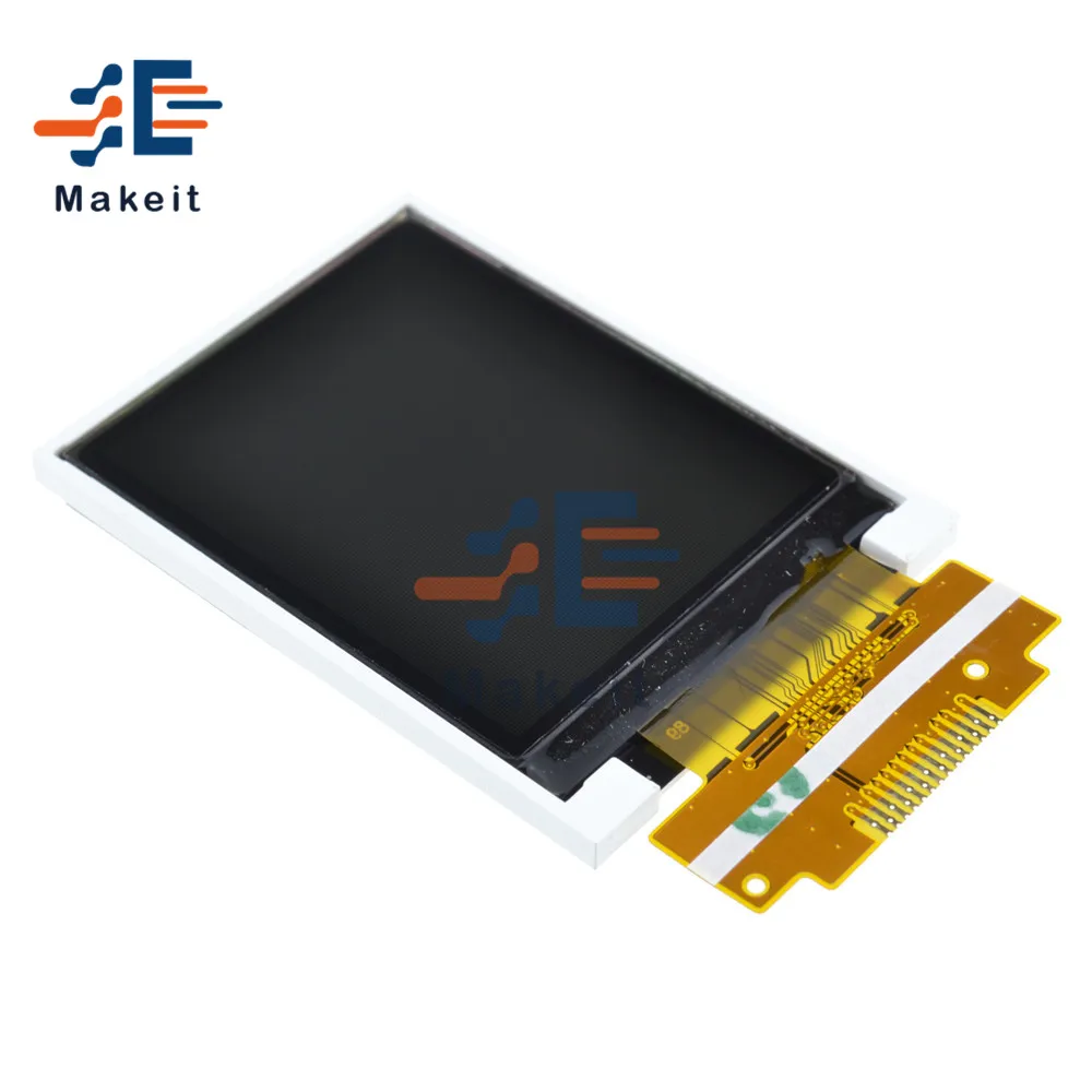 Module d'affichage LCD couleur, 1.8 pouces, 1.8x128, résolution TFT, Interface série SPI, 8 broches/11 broches, SD