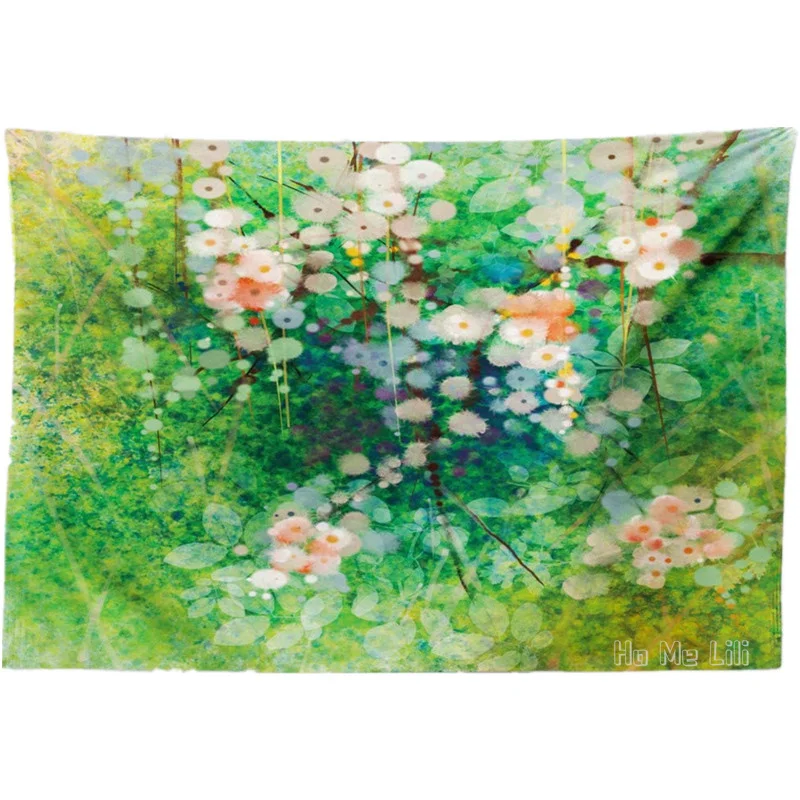 Grass With Splashes Grace Sign From Nature Artwork By Ho Me Lili Tapestry For Room Dorm