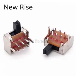 10PCS Toggle switch SK22D07 2P2T 6Pins Handle high 4mm  2 Positions SK22D07VG4