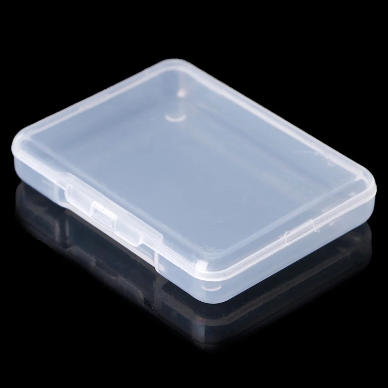 High-quality Rectangular Plastic Clear Transparent Storage Box Collection Container Organizer