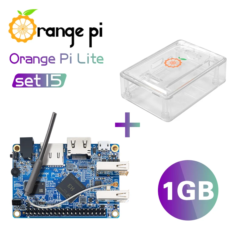 

Оранжевый Pi Lite 1Gb + Wit gоценочный, Gebruikt Allwinner H3 Soc, Run Android 4,4, Ubuntu, debian