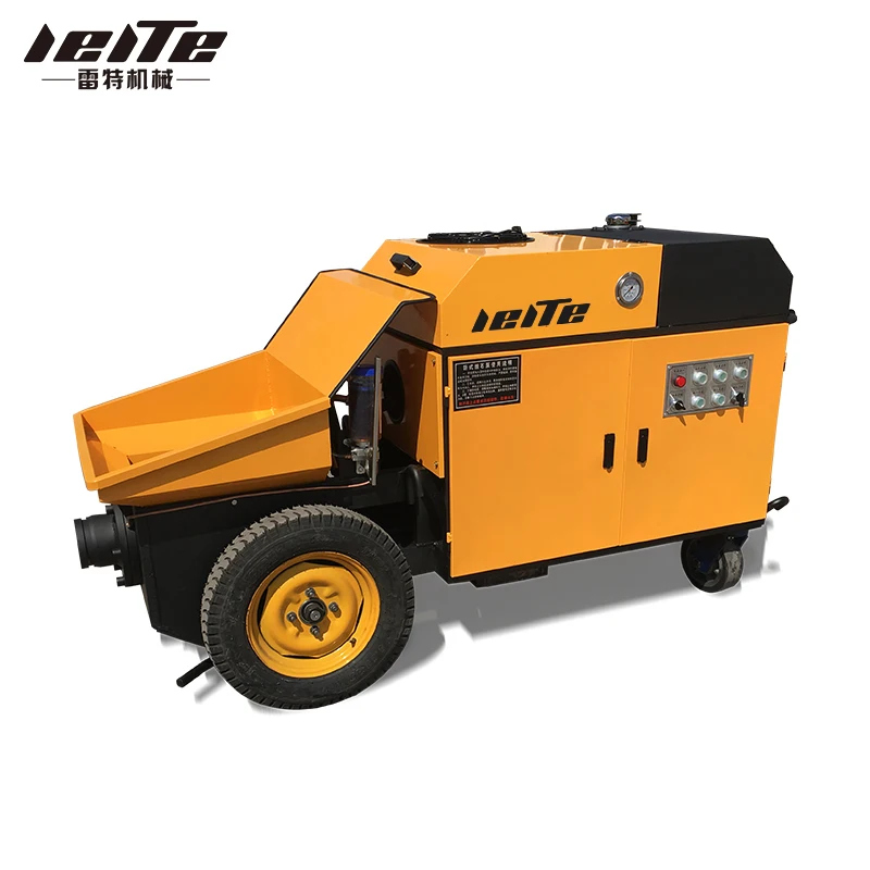 Manufacture Supply Secondary Constructional Pump Pouring Concrete Equipment Tunnel Backfill Grouting Concrete Pump