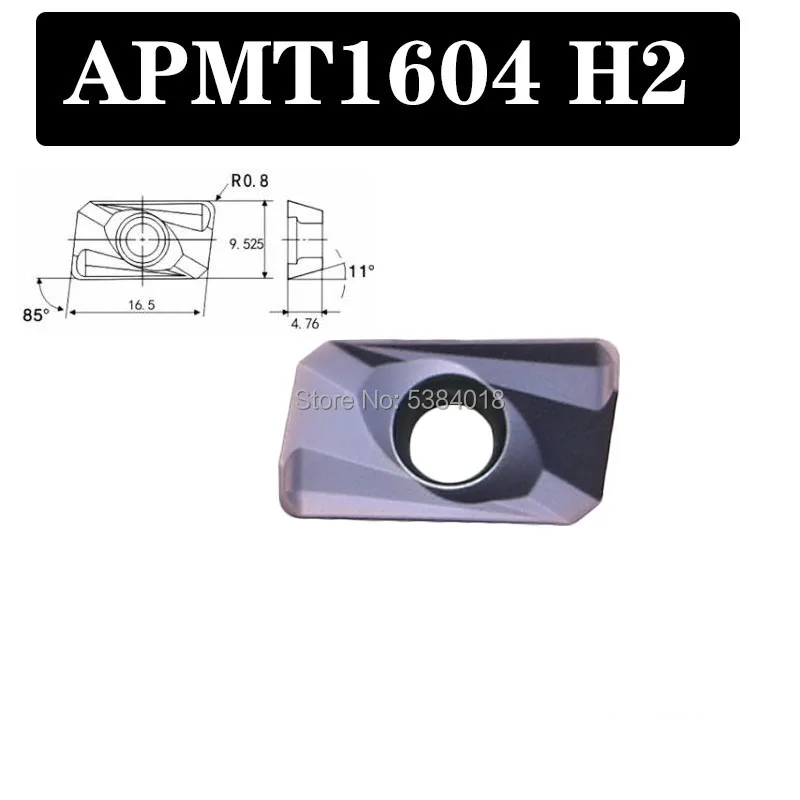 APMT1604-Herramienta de torneado APMT1135 M2 H2 R0.8mm, insertos de carburo, insertos de corte de fresado CNC, torno de inserción para acero inoxidable