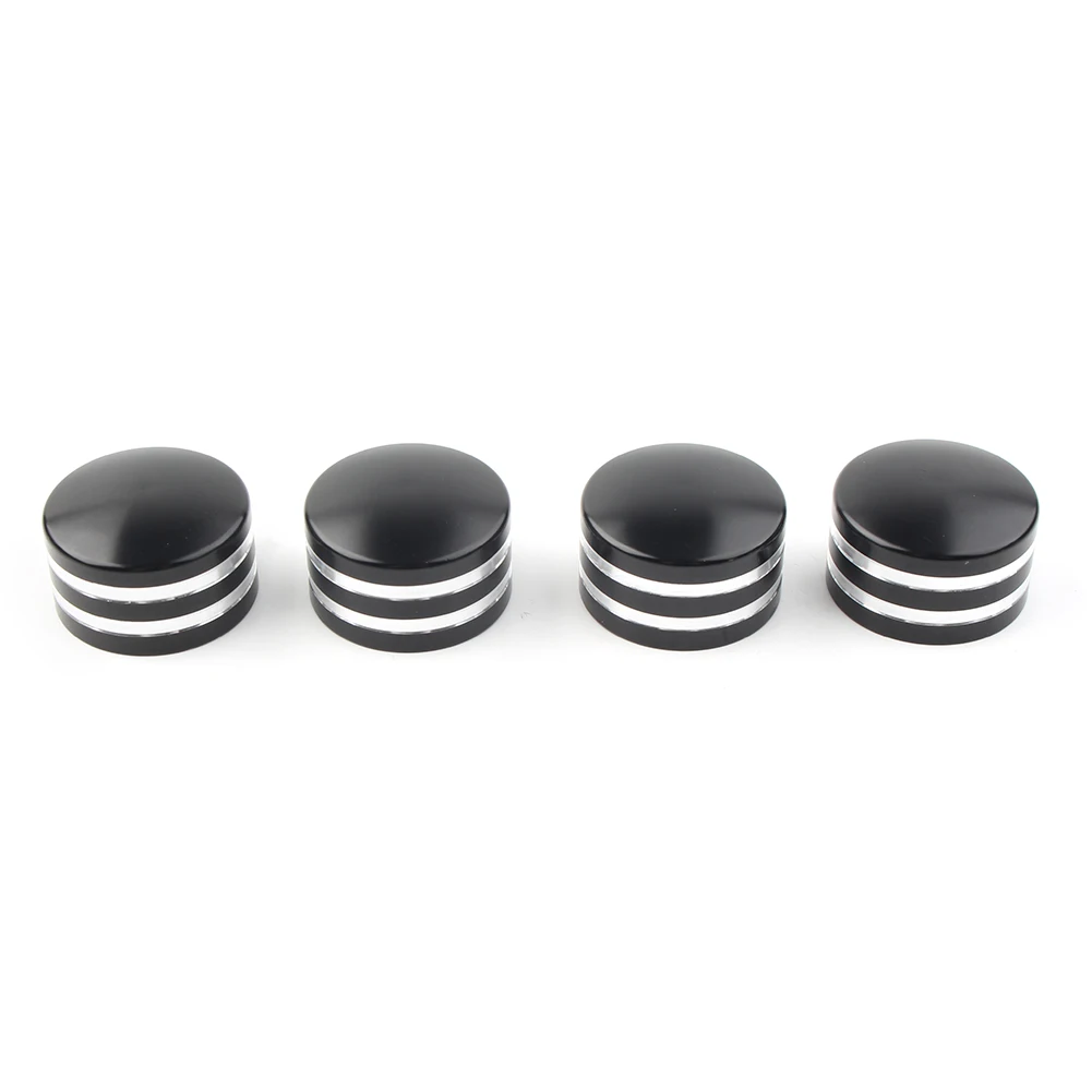 4pcs Aluminum Motorcycle Head Bolt Nut Covers Set For Harley Sportster XL 883 1200 1986-2017 Twin Cam 1999-2017