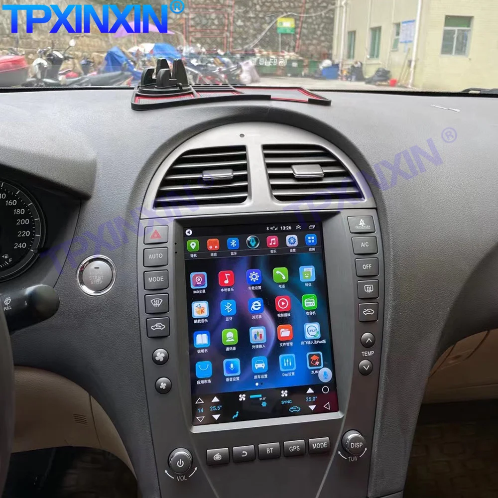 

Android 13.0 4 + 64G для Lexus ES 2006-2012 Carplay DSP Мультимедийный плеер Авто Радио Стерео магнитофон Навигация GPS головное устройство