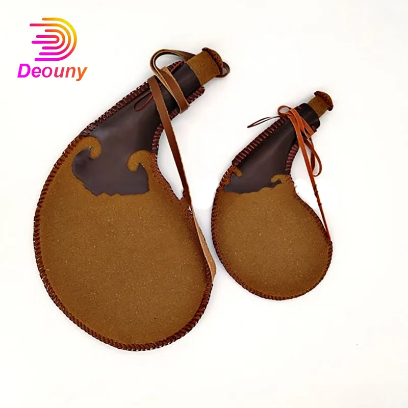 DEOUNY Leather Hip Flask Sheep Gall Inner Wine Bag Mongolia Minority Whisky Alcohol Bottle Vodka Flagon Handmade Drinkware