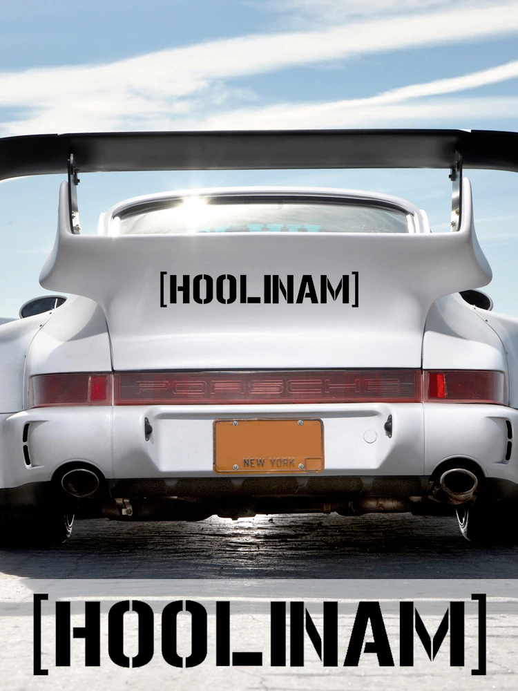 CS40057# Die-cut Vinyl Decal HOOLINAM Car Sticker Waterproof Auto Decors on Car Body Bumper Rear Window