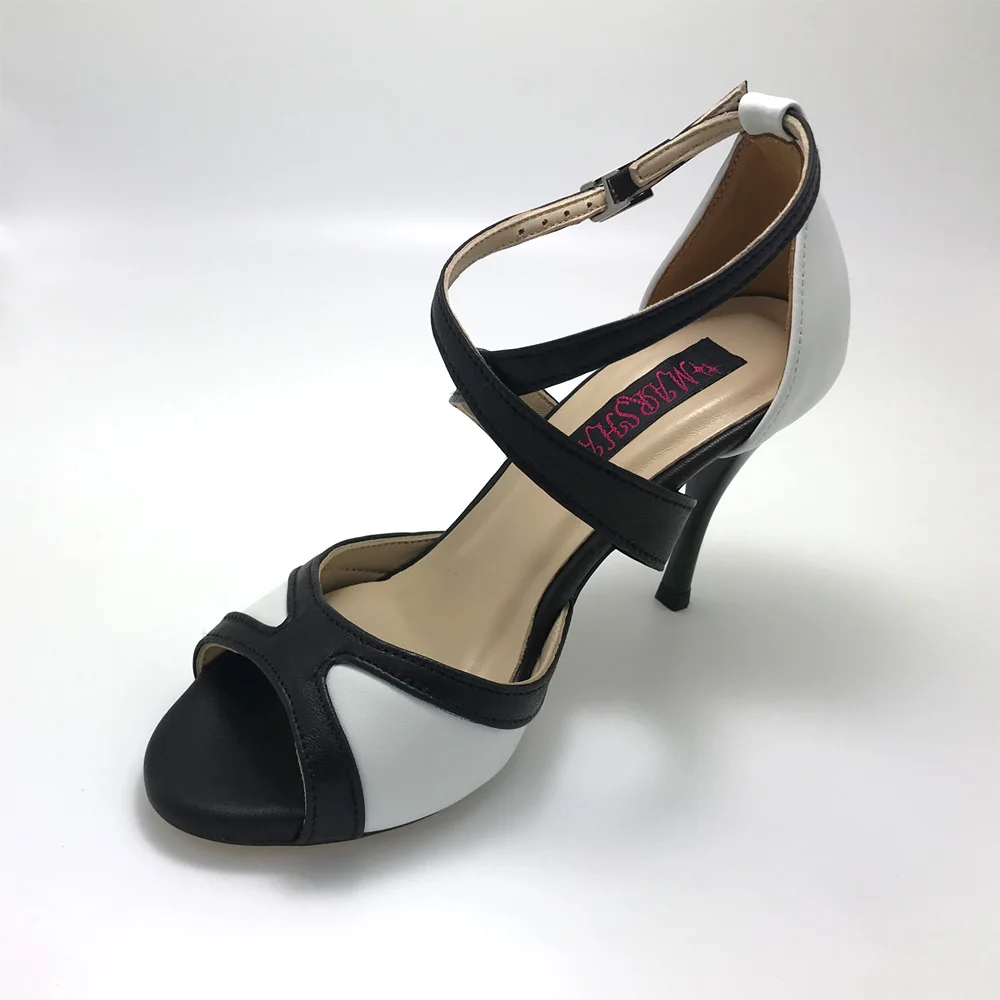 Dança latina sapatos, tango sapatos de dança, t6234c-wbl, confortável, para festa, casamento, novo