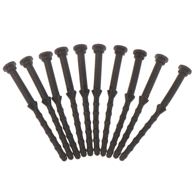 10Pcs/lot 65mm Noise reduction nail Mouting Pin Anti Rivets Computer PC Case Fan Silicone Shock Absorption Vibration