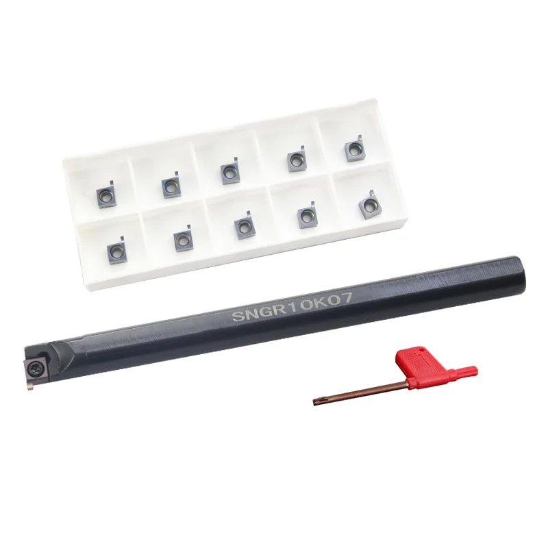 Suporte para Ferramenta de Torno de Ranhuramento Interno Sng Micro Furo Torno Indexável para 6g 7g 8g 9g Inserção Sngr06 Sngr07 Sngr08 Sngr09